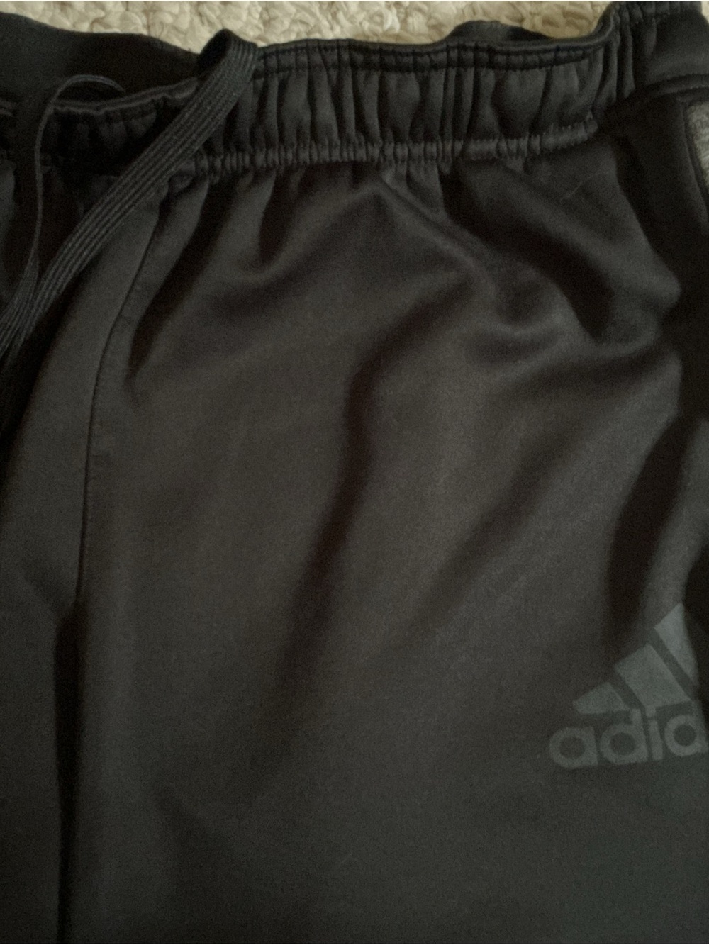 Adidas Climawarm Men’s Black Sweatpants with Gray Pocket Trim - Picture 4 of 9